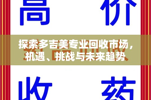 廊坊探索多吉美专业回收市场，机遇、挑战与未来趋势